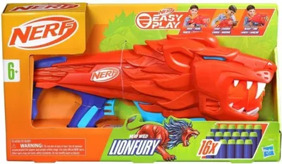 Produktbild von Hasbro Blaster Junior Wild Lionfury rot/blau