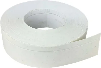 Produktbild von Strait-Flex L-Bead 100 Kantenprofil, 30,5m Rolle, weiß,flex Winkelprofil für Trockenbau An- & Abschlüsse, Abschlussprofil Gipskarton, Eckschienen Kantenschutz, hohe Haftung, PVC-Kern
