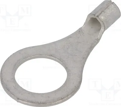 Immagine prodotto di 5 connettori a crimpare per cavi, stagnati, per cavi unipolari da 1 a 2,5 mm², con morsetto M8, in rame, codice 19323-0011, non isolati