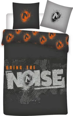 Produktbild von Nerf Bettbezug Noise 140 x 200 cm - Bio Baumwolle