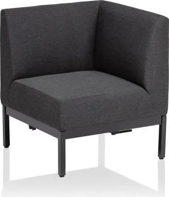 Produktbild von KETTLER Pure Endteil/ Eckteil, anthrazit/ sooty, Aluminium/ Sunbrella®