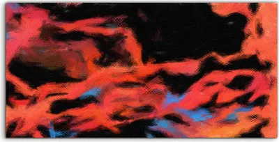 Produktbild von Coloray - Glasbild - 120x60 cm - Wandbild - Glasbilder - Foto Bild Abstraktionsmuster Farbe