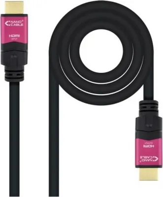 Produktbild von HDMI Kabel NANOCABLE 10.15.3720 4K HDR Schwarz 20 m