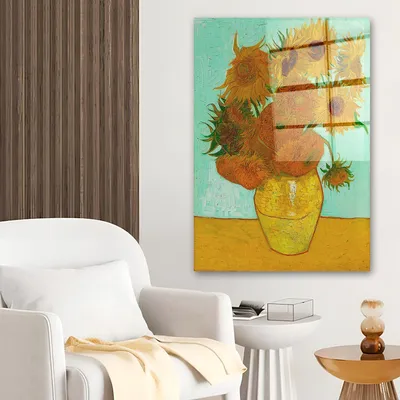 Produktbild von Wallity, 2291- GLS1637, Bunt, Leinwandbilder, 30 x 45 cm, 100% getempertes Glas (Dicke: 4 mm)