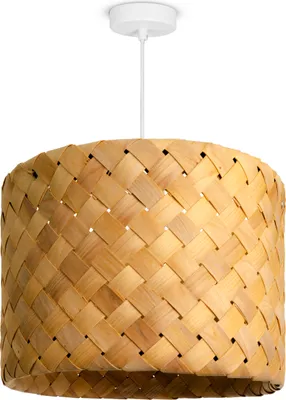Produktbild von Pendellampe LED Hängeleuchte Wohnzimmer Schlafzimmer Esszimmer Schirm Papier E27
