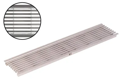Produktbild von ACO Rost Längsstabrost 10324 Edelstahl 50cm Rost Rinnenrost für Entwässerungsrinne