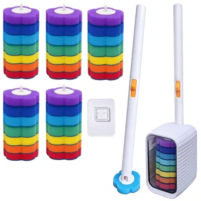 Image de Brosse de toilette jetable pour une utilisation hygiénique