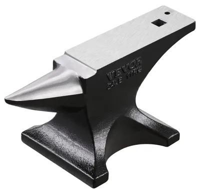 Immagine prodotto di VEVOR incudine ad angolo singolo, robusta incudine in acciaio fuso, 11,5 kg, robusta incudine ad angolo tondo con elevata durezza e base stabile per la piegatura e la formatura di torsioni metalliche