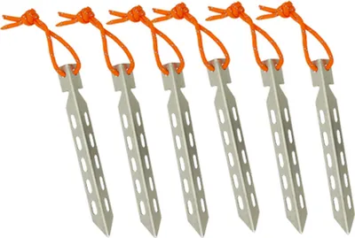 Produktbild von Zeltheringe Zeltnaegel V-foermiges Design Outdoor-Zeltzubehoer Edelstahl-Bodennaegel