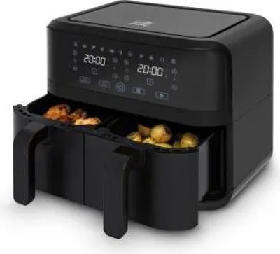 Image de Fritel Snacktastic 8180 Duo - Airfryer 2x4,5l