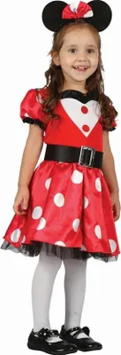 Immagine prodotto di Costume da topo rosso taglia 92/104cm