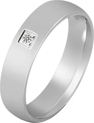 Produktbild von 925/- Echt Silber Partnerring "Menzie" für Herren, hochglanzpoliert, rhodiniert