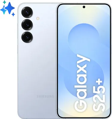 Image de Samsung Galaxy S25+ , 17 cm (6.7"), 12 Go, 256 Go, 50 MP, Android 15, Blau