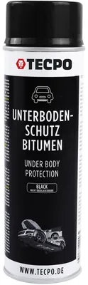 Produktbild von TECPO Unterbodenschutz Bitumen schwarz 500 ml Steinschlagschutz Spray Karosserieschutz Hohlraumversiegelung