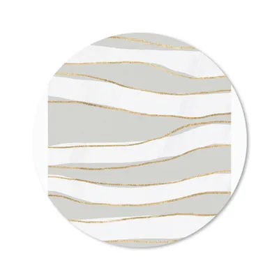 Produktbild von MuchoWow® Mauspad Mousepad Linie - Abstrakt - Muster 30x30 cm - Mousepads - Maus Mat - Pad - Mausunterlage - Tischunterlage - Schreibtischmatten