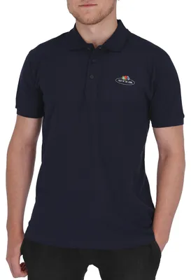 Produktbild von Fruit of the Loom Polo-Shirt mit Vintage-Logo