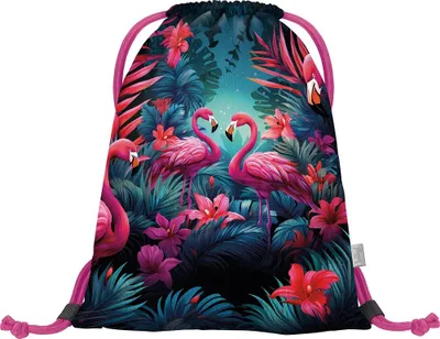 Produktbild von BAAGL Turnbeutel Flamingos