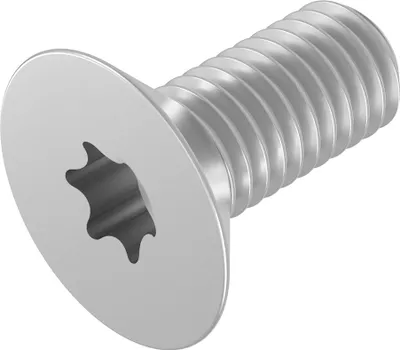 Produktbild von SECCARO Senkschraube M5 x 12 mm, Edelstahl V2A VA A2, ISO 14581, Innensechsrund (TX), Vollgewinde, 20 Stück