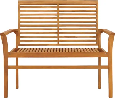 Produktbild von vidaXL Gartenbank 112 cm Massivholz Teak