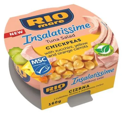 Zdjęcie produktu dla Rio Mare sałatka z ciecierzycą i tuńczykiem 160g