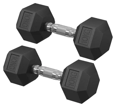 Immagine prodotto di Set di manubri regolabili da 20 kg – Pesi per allenamento – 31 x 13,5 x 11 cm