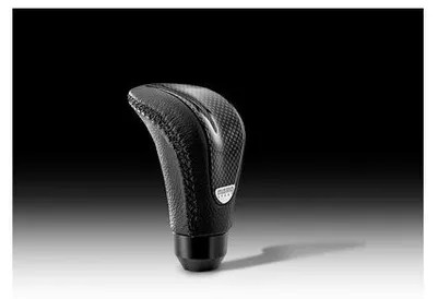 Produktbild von Momo COMBAT EVO Schaltknauf Schalthebelknauf Schwarz Grau Leder Aluminium