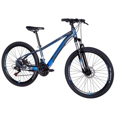 Produktbild von MTB Mercury Aluminium, 26", 145–170 cm, 21-Gang, Blau/Grau