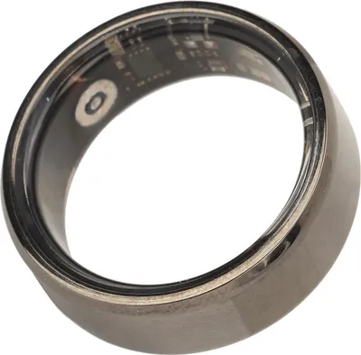 Produktbild von Smart Ring Health Tracker Schrittzählung Schlafqualitätsüberwachung IP68 Wasserdicht mit Ladehülle für Android IOS Schwarz Größe 8