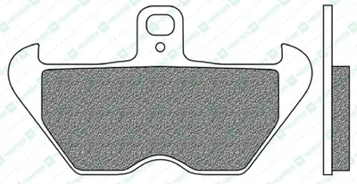 Productafbeelding van Remblokken Newfren FD0237BT1 (set per remschijf), type: Road Touring, materiaal: organisch