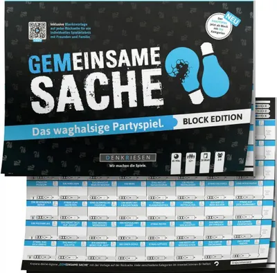 Produktbild von PARTYFIEBER - GEMEINSAME SACHE Block Edition "Das waghalsige Partyspiel"