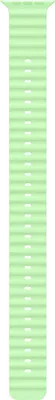 Immagine prodotto di Apple Natural Titanium Finish Band Verde Fluoroelastomero, Titanio