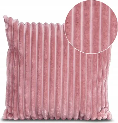 Produktbild von Geronimo | Dekokissen - Rosa - 45x45 cm - Doppelseitig - Maschinenwaschbar - Abnehmbarer Bezug - Antiallergisch - SOFTLY