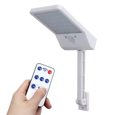 Obrázek produktu pro Solární pouliční světlo, LED solární pouliční světlo, nástěnné solární světlo, venkovní nástěnné solární světlo, solární světlo s pohybovým senzorem, nástěnné světlo s pohybovým senzorem