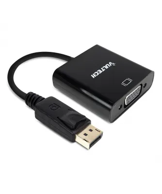 Produktbild von Vultech SN10407 Videokabel-Adapter 0,135 m DisplayPort VGA (D-Sub) Schwarz