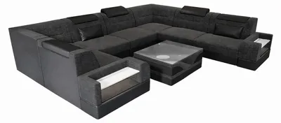 Produktbild von Wohnlandschaft Trivento U-Form aus Stoff