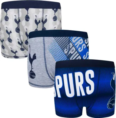 Obrázek produktu pro Tottenham Hotspur FC - Chlapecké boxerky (balení 3 ks) GF1081 (116) (modrá)