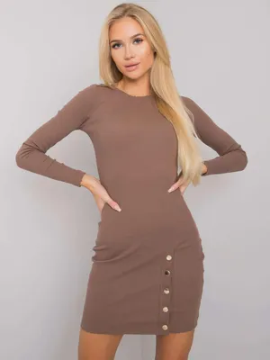 Produktbild von Rue Paris Minikleid für Frauen Galierat braun L