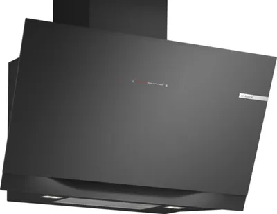 Produktbild von Bosch Serie 8 DWK91LT60 Wandesse, 90 cm, Klarglas schwarz bedruckt