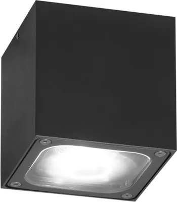Produktbild von Konstsmide Cesena LED Deckenleuchte anthrazit, 3000K, 400lm, 1x6W, 240V, Aluminium/Acrylglas, 7852-370