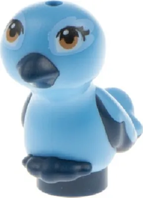 Produktbild von 1x Lego Tier Vogel Friends dunkel hell blau Elves Cinnamon 6211862 35074pb03