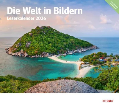 Produktbild von Wandkalender Die Welt in Bildern 2026, 51 x 45 cm