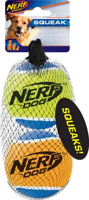Produktbild von NERF Dog Tennisbälle 2er m. Quietscher Gr. L