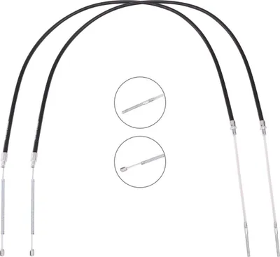 Produktbild von RIDEX Handbremsseil Seilzug Feststellbremse für VW GOLF II (19E, 1G1) Hinten 124C1147