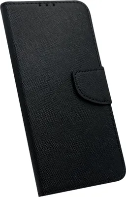 Produktbild von Buch Tasche "Fancy" kompatibel mit HUAWEI NOVA 8i Handy Hülle Etui Brieftasche Schutzhülle mit Standfunktion, Kartenfach Schwarz