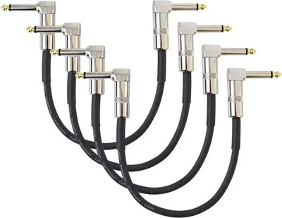 Image de keepdrum GC028 Câble de raccordement Klinke 30cm 4 STÜCK