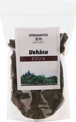 Produktbild von SHOKUMOTSU Uehasu 75ml - Algen und Spirulina in Tabletten SHOKUMOTSU