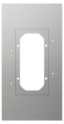 Zdjęcie produktu dla GIRA 1297 00, Srebrny, Aluminium, Konwencjonalny, 130 mm, 253 mm, 1 szt.