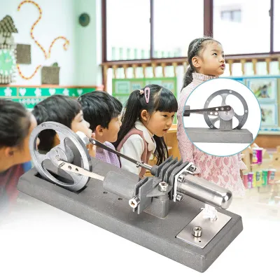 Imagen del producto de Juguete educativo: motor Stirling de aire caliente, modelo generador de electricidad