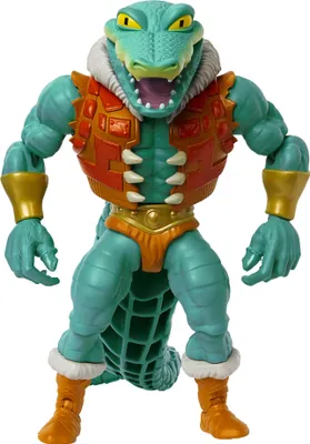 Produktbild von MOTU x TMNT: Turtles of Grayskull Deluxe Actionfigur Leatherhead 14 cm