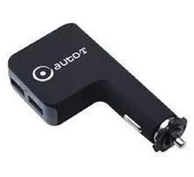 Immagine prodotto di Caricabatterie per auto, 12/24 V, con 2 porte USB, ricarica rapida, 2,4 A